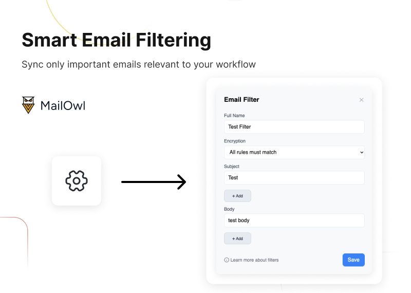 Email Filtering